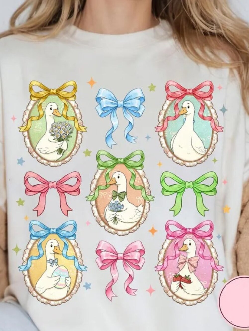 Cute Floral Easter Shirt, Graphic Easter Tee Gift, Spring Tee